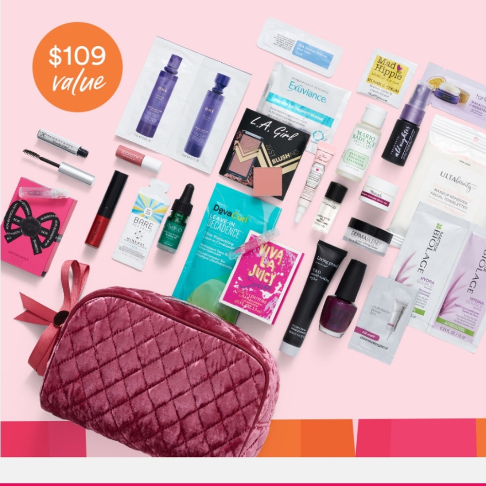 ULTA 25 piece beauty bag